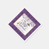 Diese Hexe wird Napkin antreffen - Custom Serviette (Ecke)