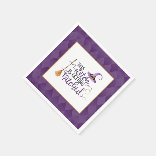 Diese Hexe wird Napkin antreffen Serviette (Ecke)