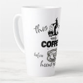 Diese Hexen-Lattentasse Milchtasse (Linke Ecke)