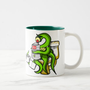 Diese Horror-Sache-Tasse Zweifarbige Tasse