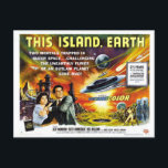 Diese Island Earth Classic Film Poster Postkarte<br><div class="desc">Das klassische Filmplakat für den Kultklassiker "This Island Earth" ist eine wunderbare Postkarte. Geek, Nerd oder Fil Buff, das ist ein nicht zu verpassen! Als einfaches Geschenk, wenn mit anderen in der Sammlung hinzugefügt, kann einfach und einfach zu Wandkunst für Ihren Lieblingsraum werden. Kaufen Sie nicht nur einen - kaufen...</div>