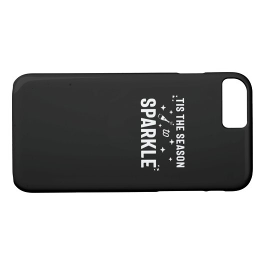 Diese Jahreszeit bis zum Sparkle - Spaß - Weißes D Case-Mate iPhone Hülle (Rückseite (Horizontal))