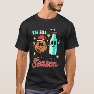Diese Jahreszeit Cookie Milch Weihnachten Weihnach T-Shirt