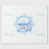 Diese Jahreszeit - Geschenkpapier (Flach)