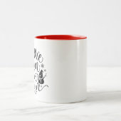 Diese Jahreszeit ist die Tasse für einen erholsame (Mittel)