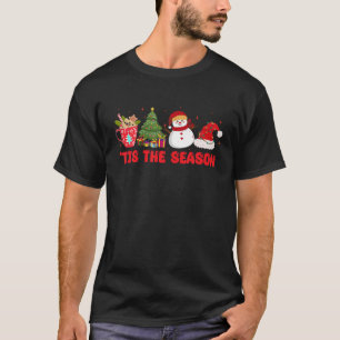 Diese Jahreszeit Kaffee Lover Weihnachtsmannmütze T-Shirt