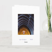 Diese Jahreszeit-Karte Feiertagskarte (Rückseite)