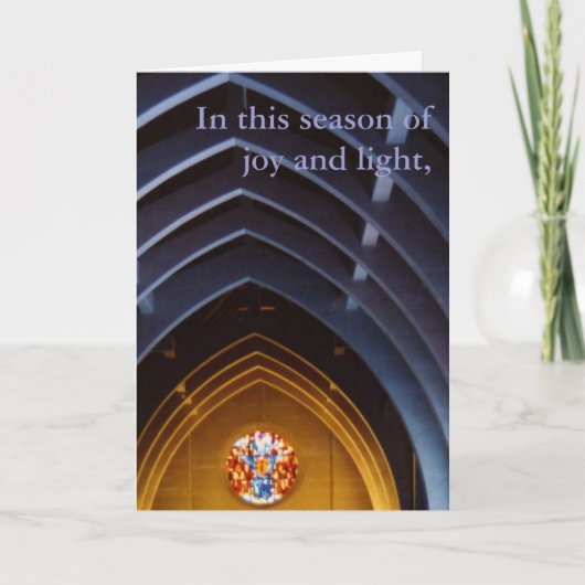 Diese Jahreszeit-Karte Feiertagskarte (Vorderseite)