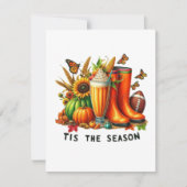 Diese Jahreszeit Mitteilungskarte (Vorderseite)