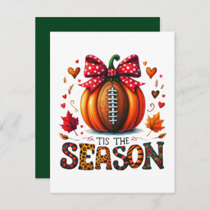 Diese Jahreszeit Mitteilungskarte