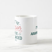 'Diese Jahreszeit muss gepflegt werden' - individu Kaffeetasse (Mittel)