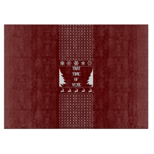 diese Jahreszeit Schneidebrett (Vorderseite)