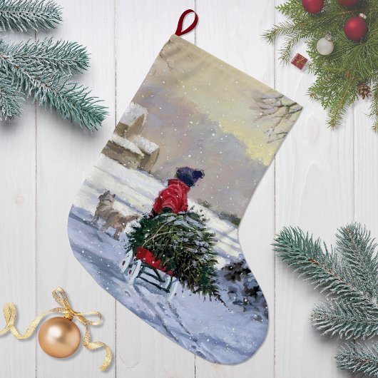 Diese Jahreszeit - Treuzeit Großer Weihnachtsstrumpf