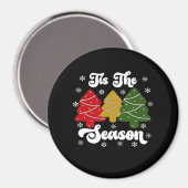 Diese Jahreszeit Weihnachtsbaum Debbie Cool einzig Magnet (Vorderseite/Rückseite)