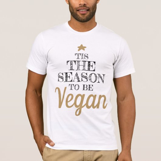 "Diese Jahreszeit wird Vegan T-Shirt (Vorderseite)