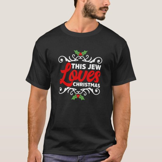Diese jüdischen Lieben Weihnachtsfeier Winter T-Shirt (Vorderseite)
