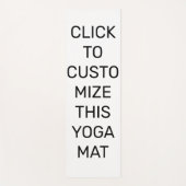 DIESE JUGENDHERBERECHTIGUNG ERSTELLEN YOGAMATTE (Vorderseite)