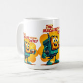 Diese Kaffeemaschine Tasse (Vorderseite Links)