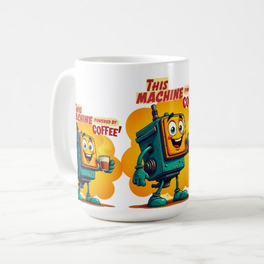 Diese Kaffeemaschine Tasse (Vorderseite Links)