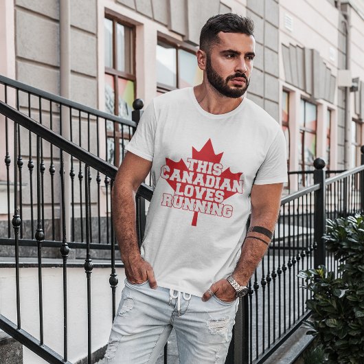 Diese kanadische Liebe, die T - Shirt läuft
