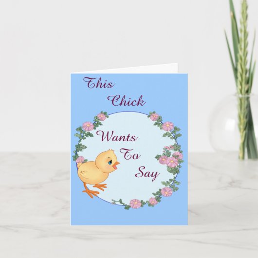 Diese Karte (Vorderseite)