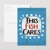 Diese Karte für Fische (Vorne/Hinten)