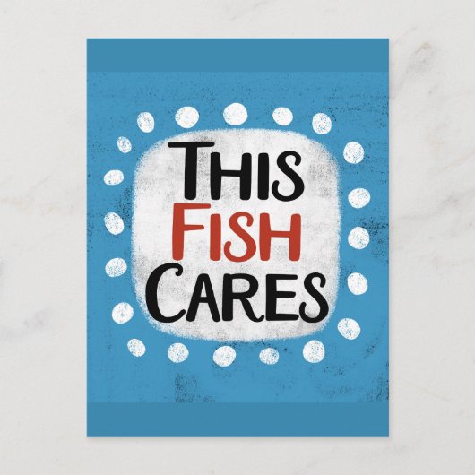 Diese Karte für Fische (Vorderseite)