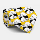 Diese Katze Design Krawatte (Gerollt)