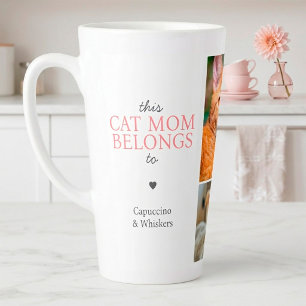 Diese Katzenmutter gehört zu individueller Fotocol Milchtasse