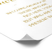 Diese Kerze bricht in einer vergessenen Gedächtnis Poster (Ecke)