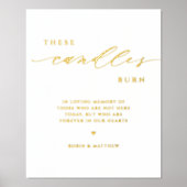 Diese Kerzenleuchte ist ein echtes Gedächtniszeich Foliendrucke (Vorderseite)