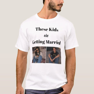 Diese Kinder heiraten 90er Teenager-Foto T-Shirt