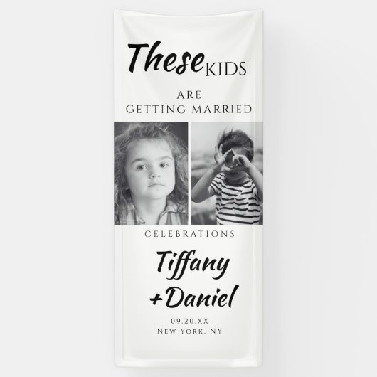 Diese Kinder heiraten Probeessen  Banner (Vertikal)
