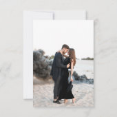 Diese Kinder werden Save the Date heiraten (Rückseite)