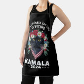 Diese kinderlose Katze Lady Ladys wählt Kamala Schürze (InSitu)