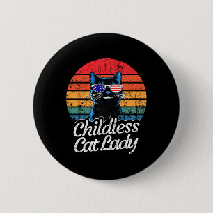 Diese kinderlose Katze-Lady wählt Kamala-Harris 20 Button