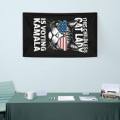 Diese kinderlose Katze-Lady wählt Kamala-Harris 24 Banner (Messeveranstaltung)