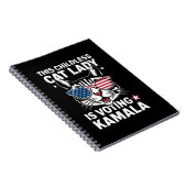 Diese kinderlose Katze-Lady wählt Kamala Notizblock (Rechte Seite)