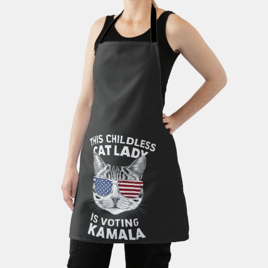 Diese kinderlose Katze-Lady wählt Kamala Schürze (InSitu)