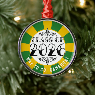 Diese Klasse des Abschlusses 2026 Ornament Aus Metall