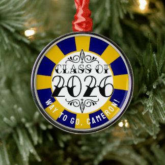 Diese Klasse des Abschlusses 2026 Ornament Aus Metall