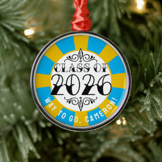 Diese Klasse des Abschlusses 2026 Ornament Aus Metall