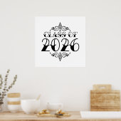 Diese Klasse des Abschlusses 2026 Poster (Küche)