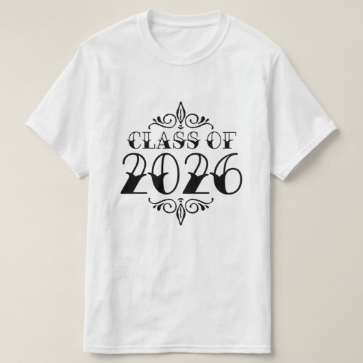 Diese Klasse des Abschlusses 2026 T-Shirt (Design vorne)