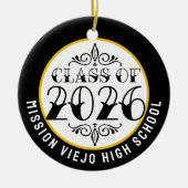 Diese Klasse von 2026 Foto Abschluss Keramik Ornament (Vorne)