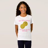 diese kleine Erdnuss wird eine große Schwester T-Shirt (Vorne ganz)