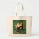 Diese kleine Frosch-Tasche Jumbo Stoffbeutel (Vorne)