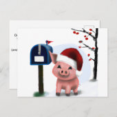 Diese kleine Pigngie Urlaubskarte Postkarte (Vorne/Hinten)