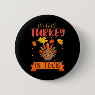 Diese kleine Türkei ist zwei Herbsttage vor zwei T Button