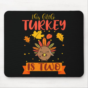 Diese kleine Türkei ist zwei Herbsttage vor zwei T Mousepad